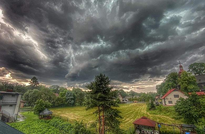 Ostrzeżenia meteorologiczne: Burze z gradem