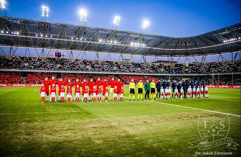 Mecz Polska Anglia w Bielsku-Białej