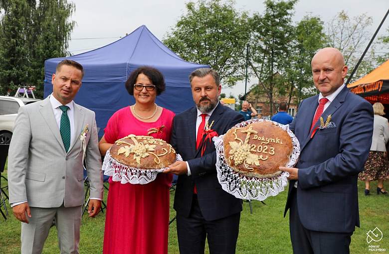 Rolnicy z powiatu pszczyńskiego dziękowali za tegoroczne plony